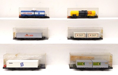 ROWA HO Assorted Freight Cars: 2310, 2317, 2236, 2237, 2308, 2305 [6] EX