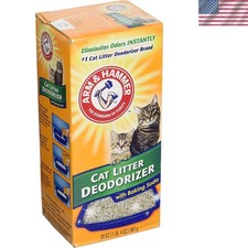 Daily Maintenance for Cats: 3-Pack Arm  Hammer Cat Litter Deodorizer Powder