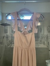 Beautiful Mumu Dress Ruffle Top Multi Wear 