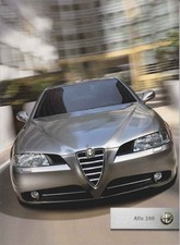catalogue / brochure Alfa Romeo 166 10/2003 France
