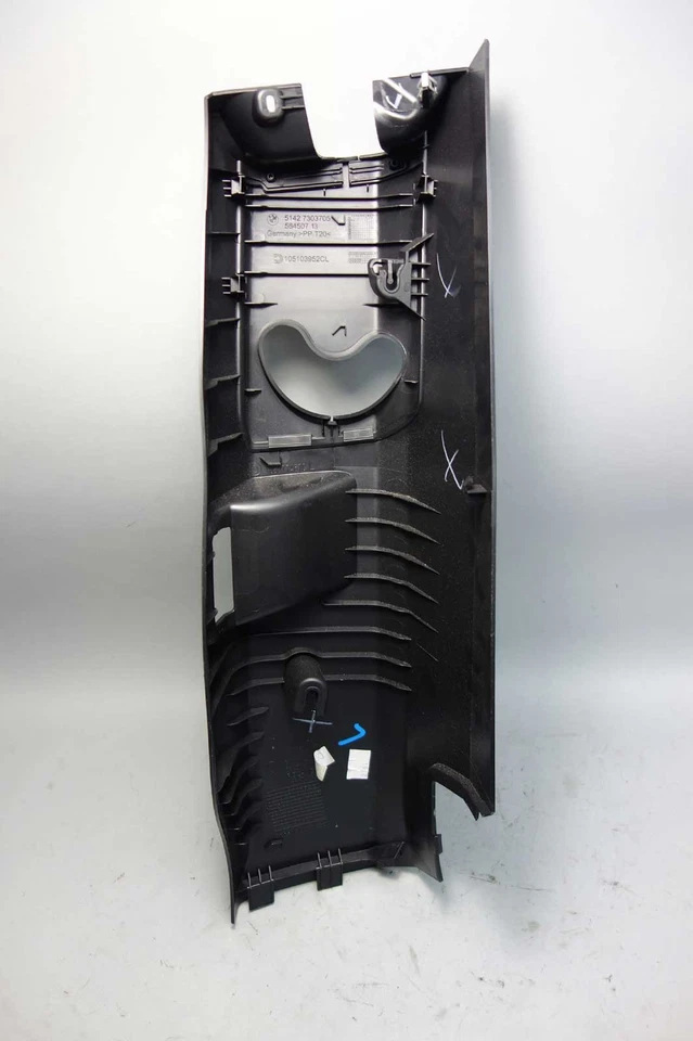 2014-2017 BMW i01 i3 City Vehicle Left Drivers Interior B- Pillar Column Cover - image 4 of 4