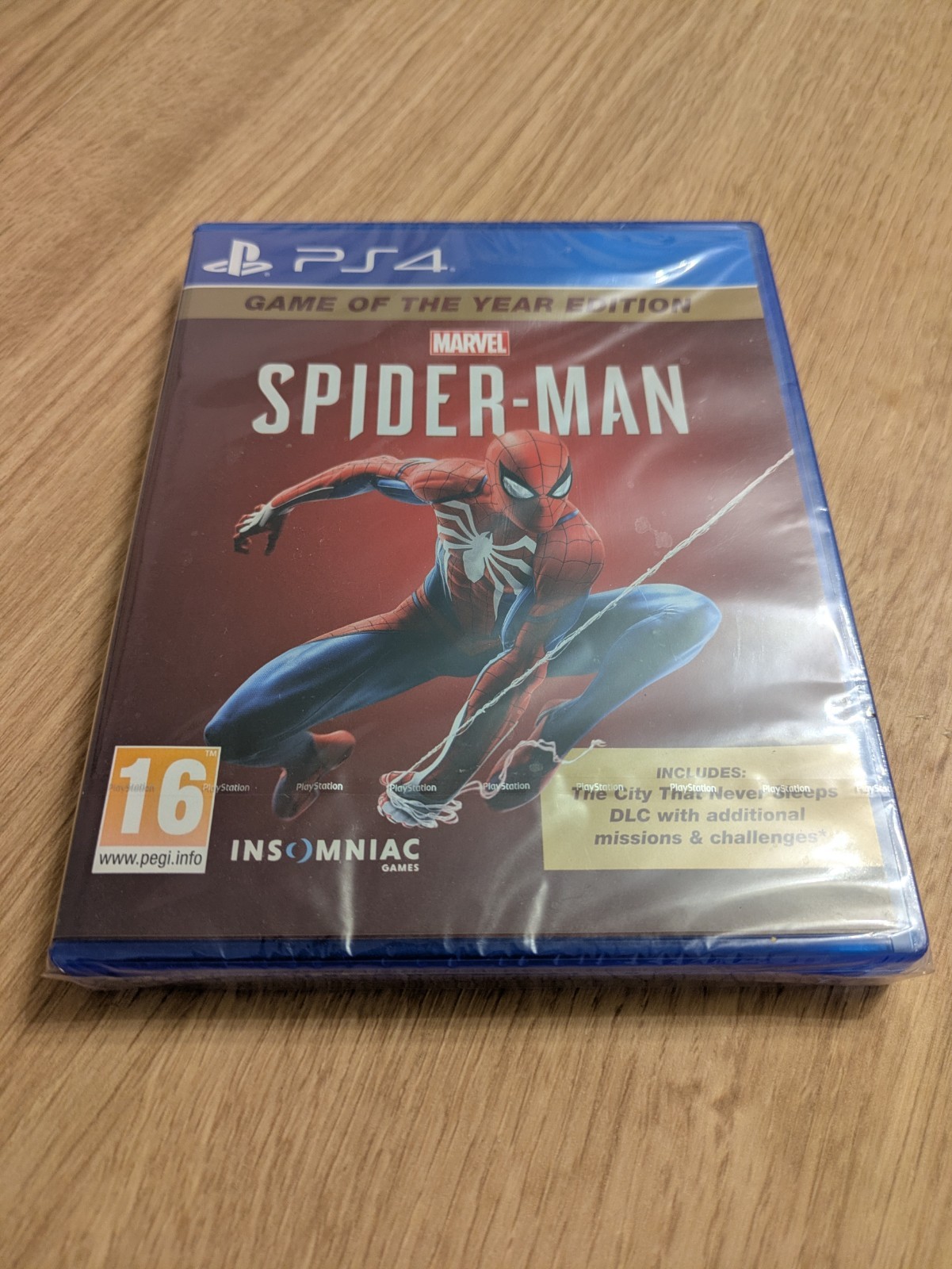 Marvel's Spider-Man (PS4 PlayStation 4) Game Of The Year Edition - New & Sealed