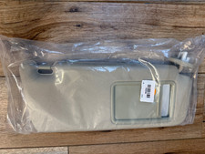 Front Right Passenger Side Sun Visor, Sun Visor Replacement with Makeup Beige
