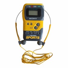 Sony Walkman SRF-M70 SPORTS AM/FM Radio With Headphones