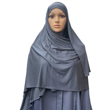 Soft Premium Large Jersey Hijab Scarf Stretchy Islamic Headscarf 20 Colors