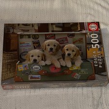 500-Piece Puppy Puzzle - Multicolor NEW Sealed