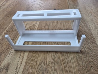 Simply Clever Premium Wandhalter für AVM FRITZBox 5690 Pro passt für Ikea Skadis