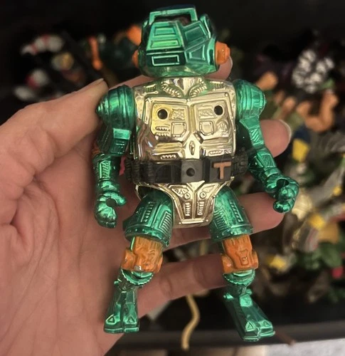 Vintage 1995 TMNJ Warrior Metalhead Michaelangelo OUT OF THE TOYBOX DEAL
