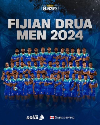FIJIAN DRUA RUGBY TEAM BIG 420mm POSTER,BARGAIN,1