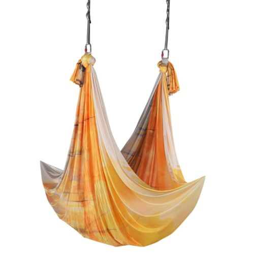 Aerial Yoga Hammock&Swing 5.5Yards Aerial Yoga Starter Kit w/100gsm Nylon Fabric - Picture 10 of 12