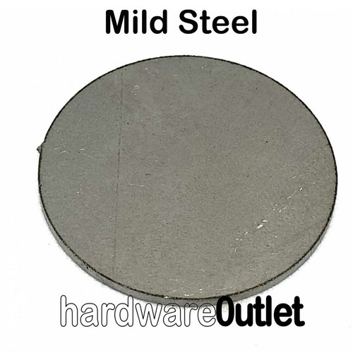 BLANK DISCS 75mm Diameter Round Metal Plates Brass Steel Copper