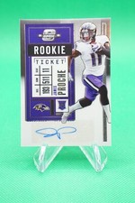 2020 Contenders Optic Rookie Ticket Autographs #195 James Proche Auto JW1