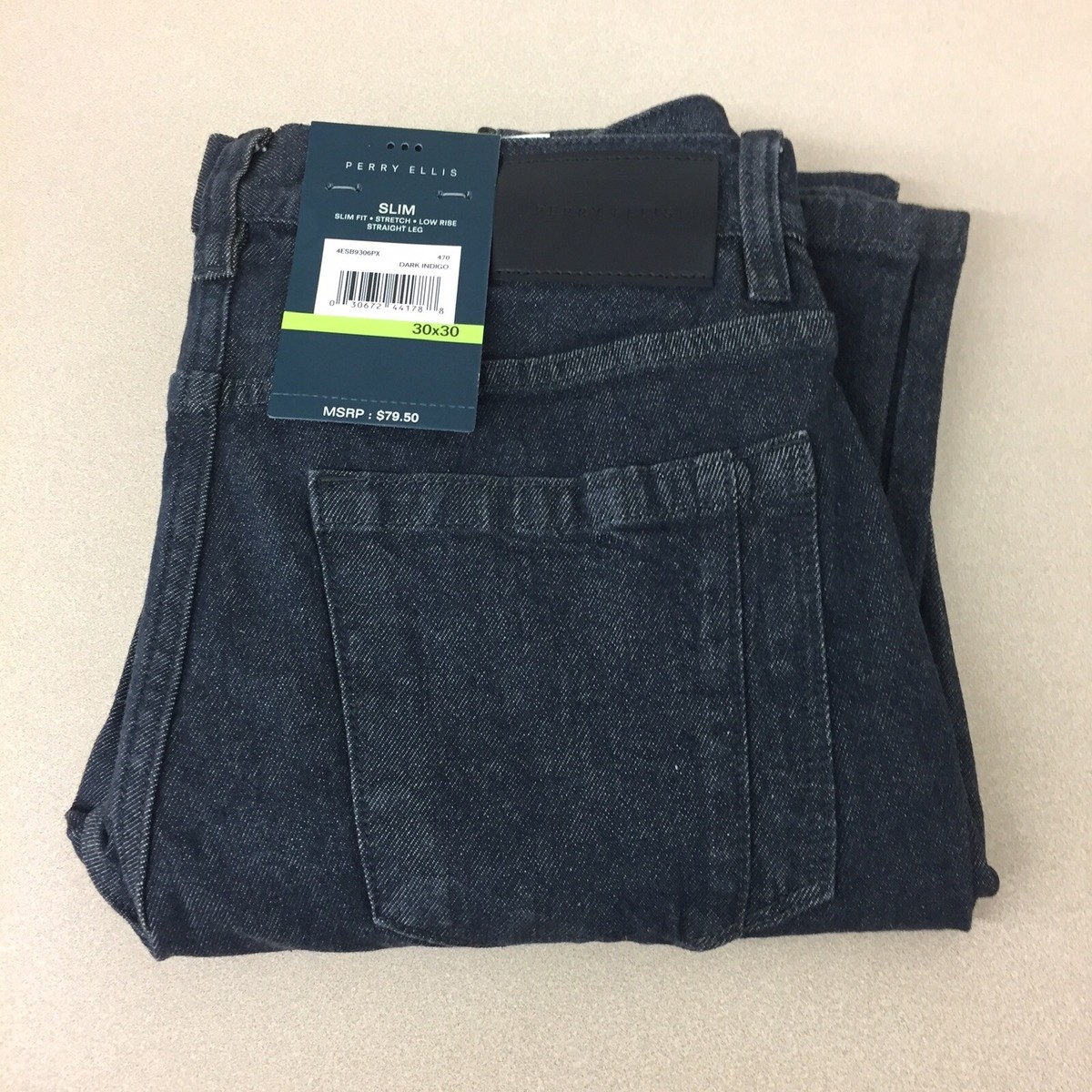 Jeans Perry Ellis 20 Off Perry Ellis Portfolio Men's Slim Fit Blue