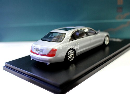1/43 Scale Maybach 62S Silver Diecast Car Model Toy Collection Gift in box - Picture 5 of 7