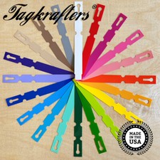 Waterproof Garden Nursery Plastic Plant Tag Tree Label ASSORTED COLORS 5"x 1/2"