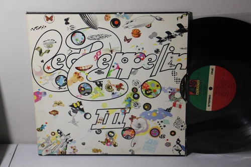 Led Zeppelin - III, 1970 LP (1977 RE), Atlantic SD 19128 working wheel
