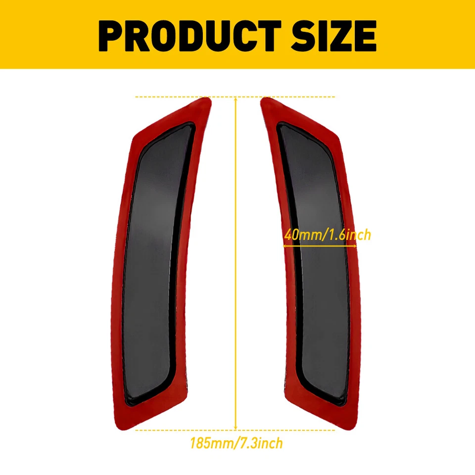 Front Bumper Reflector Side Marker Lights For 11-16 BMW 5 Series 528i 535i 550i - Image 4 of 4