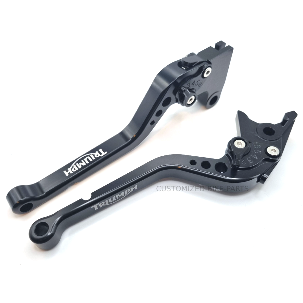 Long Black Adjustable Clutch & Brake Levers Triumph Trident 660 + More models eBay