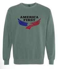America First L Crewneck Sweatshirt