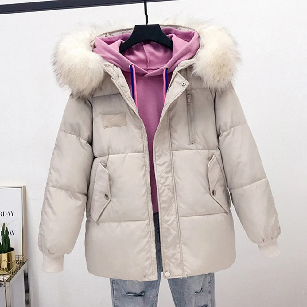 VETEMENTS Grande Lana Collo Cotone Abbigliamento Donna Caldo Felpe Invernale Cappotto Donna Donna