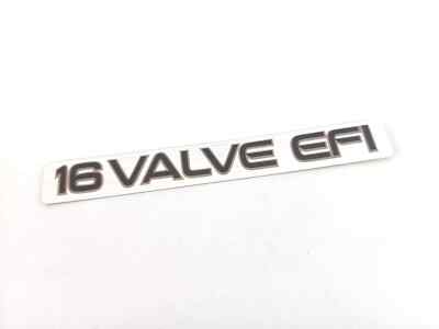 OEM Toyota 16 Valve EFI Engine Sticker Name Plate Decal 93-95 Celica Corolla