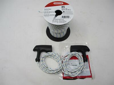 2 Briggs & Stratton  281434S Grip Recoil Pull Start Handle w #5 Rope Cord 6 