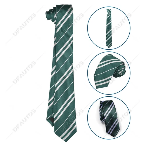 Harry Potter Gryffindor Ravenclaw Slytherin Hufflepuff Robe Cloak Tie Costume ++ - Picture 18 of 20