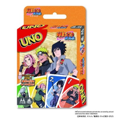 Naruto Shippuden UNO Cards Mattel Games Japan NEW | eBay