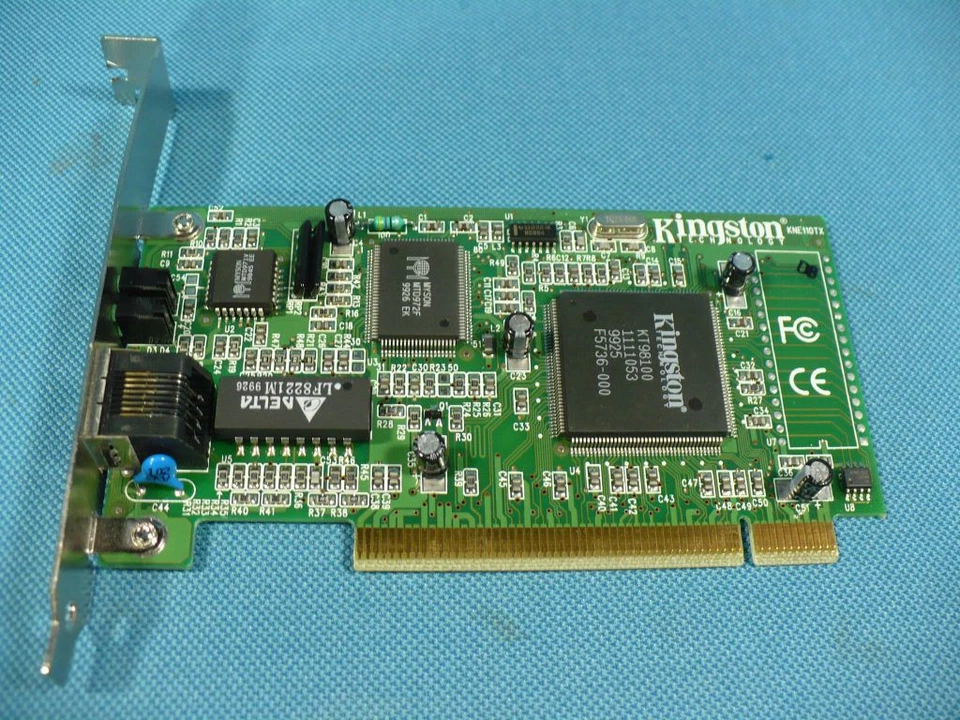 Kingston KNE110TX /20 PCI 10/100 Ethernet Network Card - Image 2 of 3