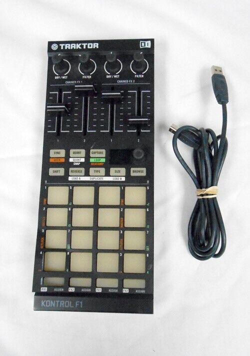 Native Instruments TRAKTOR KONTROL F1 DJ Controller MIDI Native Instruments TRAKTOR KONTROL F1 DJ Controller MIDI