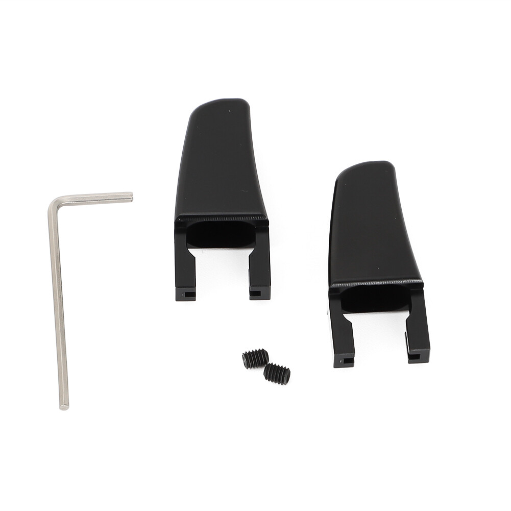Par Palancas Asiento Trasero Billet Negro Para Mustang 05-14 | Liberación Fácil
