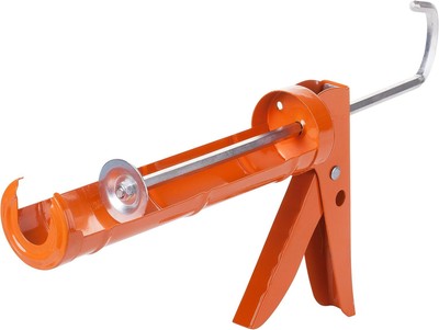 Bates- Caulking Gun, 10:1 Thrust Ratio, Orange, Tool 1 Pack, Orange 