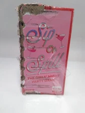 WHAT DO YOU MEME? Sip or Spill — The Girl's Night Party Game DAMAGED BOX
