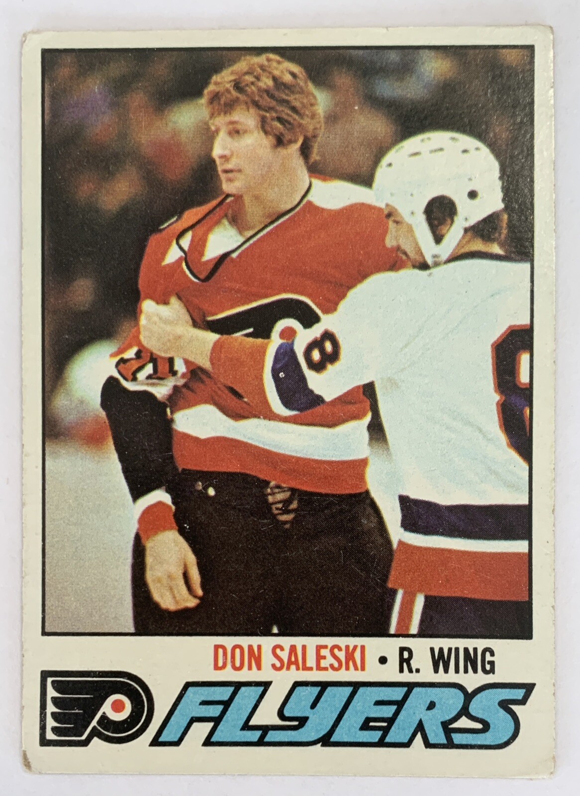 1977-78 Topps Hockey #233 Don Saleski - Philadelphia Flyers