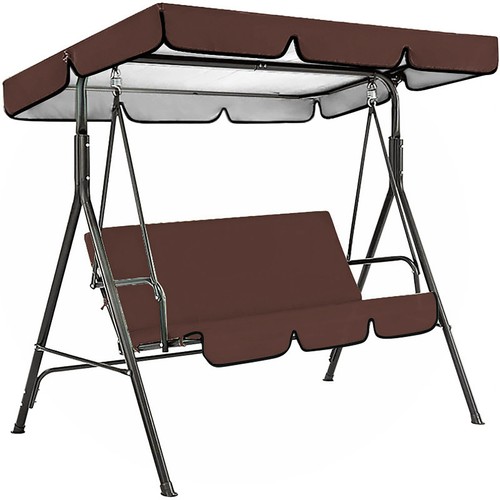 Swing Replacement Cover Swing Fabric Uv-proof Garden Swing Canopy for Outdoor - Picture 16 of 18