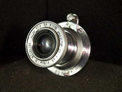 Lens INDUSTAR - 22 Red P  (50mm f/3.5) Copy Leica Mount m39/L39  Zorki FED LTM