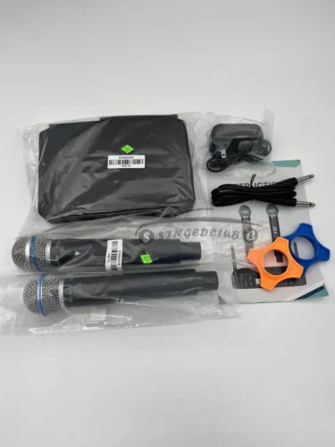 GLXD4+BETA58A Shure Vocal Dual Channel Wireless Microphone System UHF Handheld - Picture 4 of 10