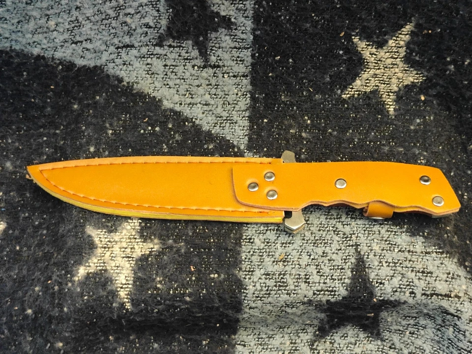 elite edge 20-667 full tang machete hunting knife stainless steel w/Case - Image 2 of 4