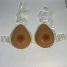 S A Cup Silicone Breast Boobs Forms Nipples Prosthesis Drag Mastectomy B2650SM