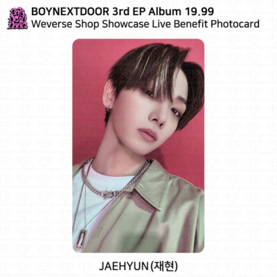 BOYNEXTDOOR 3rd EP Album 19.99 Weverse Shop Showcase Live Benefit
