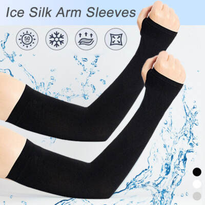 Arm Stulpen Armschoner für Damen Herren Sport Ärmel Armsleeve Sommer Armstulpe