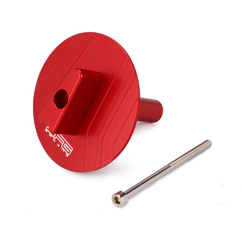 Turn Lever Knob Screw Red Aluminum Fit For TRX250 FOURTRAX RECON 1999 - Picture 6 of 6
