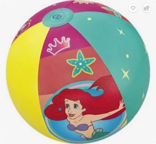 Bestway Disney Ariel Princess 13"+ Inflatable Beach Ball Pool Summer Beach NEW