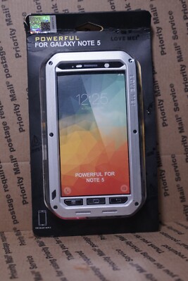 Love MEI case Galaxy Note 5 Ballistic Bezel w/ Gorilla Glass New Old Stock
