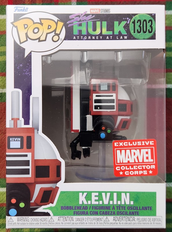 Funko POP! She-Hulk: K.E.V.I.N. #1303 Marvel Collector Corps Exclusive