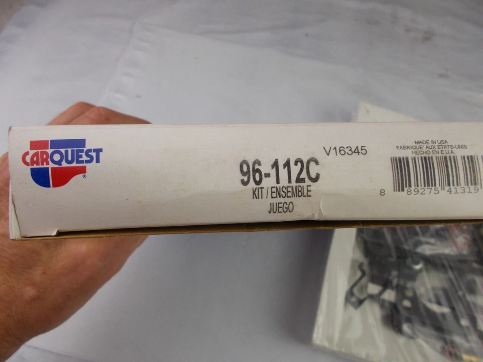Kit Reparación Carburador CARQUEST 96-112C Foto 3 de 3