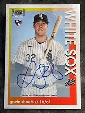 2022 Topps Archives ROOKIE AUTO Gavin Sheets