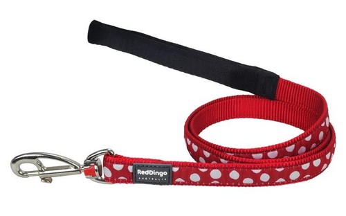 RED DINGO SPOT COLLAR & LEADS - Picture 3 of 7