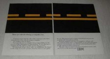 1984 IBM Computers Ad - There Are Rules For Driving