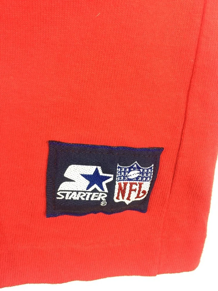 Camiseta New England Patriots Vintage Starter Brand Hecha en EE. UU. - Se adapta a la mediana para hombre Foto 4 de 4